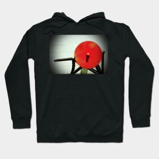 Red Saw Blade Hoodie